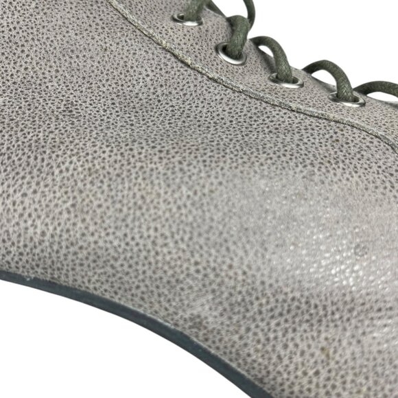 Jeffrey Campbell Havana Last Lita Greige Leather Upper Ankle Booties Size 6.5 M - Picture 16 of 16